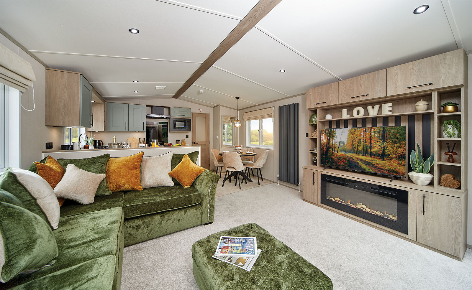 TCS Ravensdale Lodge interior.